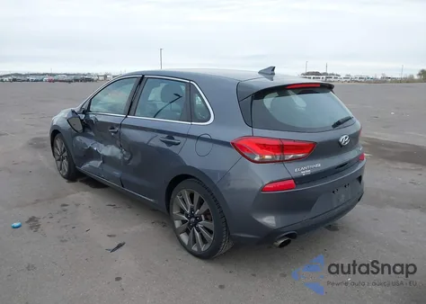 2018 Hyundai Elantra Gt Sport from USA, damaged, VIN KMHH55LC0JU039703